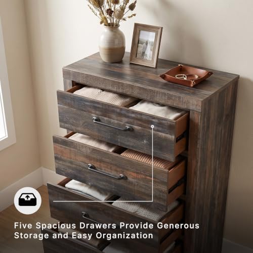 Signature Design by Ashley Drystan 5 Drawer Chest - Image 5