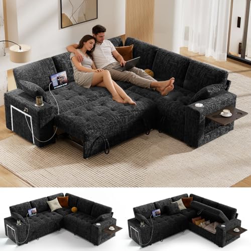 Vipbear 86" Modular Sectional Sleeper Sofa by VipbearLiving