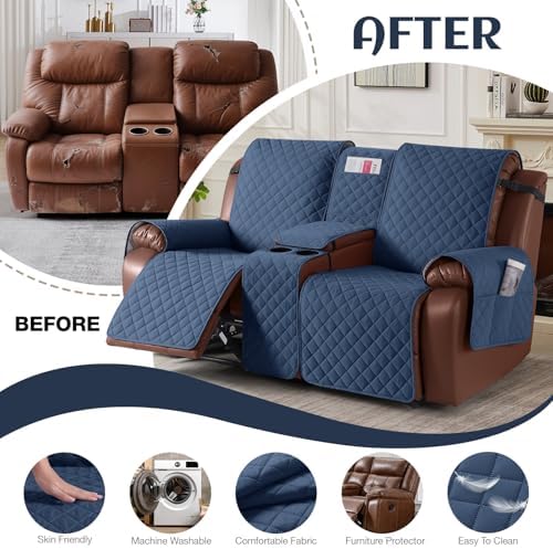 KinCam 100% Waterproof Loveseat Recliner Cover - Image 4