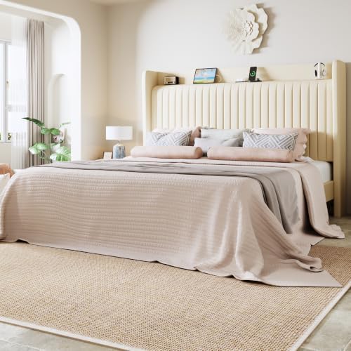 Allewie Queen Size Platform Bed Frame by Allewie