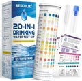 20-in-1 Water Testing Kit for Drinking & Well Water, 123 Test Strips by AESCULIX
