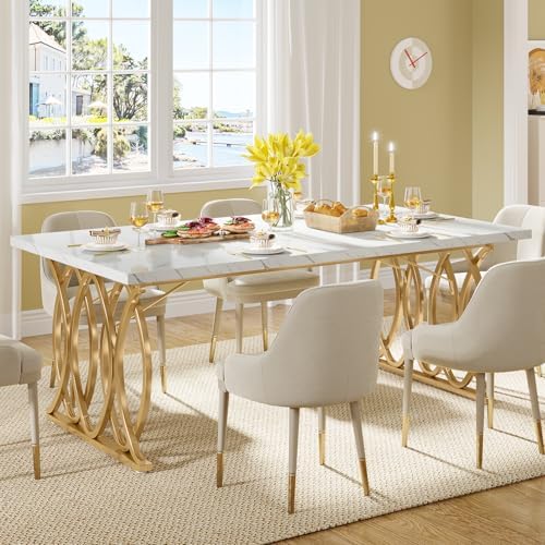 Tribesigns 63" Dining Table for 4 to 6 - Image 3