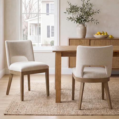 Mid-Century Modern Kitchen Dining Chairs Set of 2 by DMFurniture