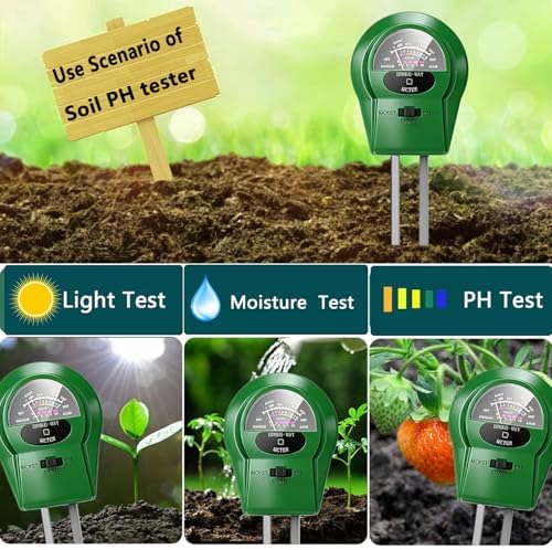 2Pcs Soil Moisture Meter, 3 in 1 Moisture Meter - Image 3