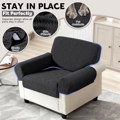 VANSOFY Stretch Couch Cushion Covers - Image 4
