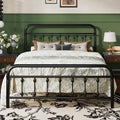 SHA CERLIN Full Metal Bed Frame by SHACERLIN
