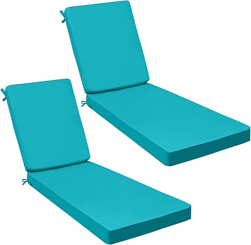 AAAAAcessories Outdoor Chaise Lounge Cushions, Fade-Resistant, Waterproof Patio by AAAAAcessories