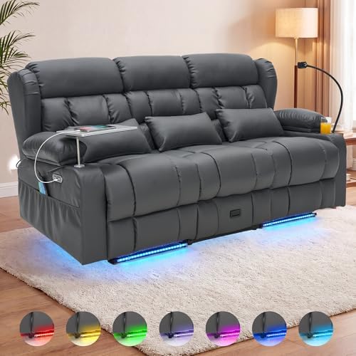 Redlife 3-Seater Power Recliner Sofa - Image 3