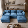 108" Modular Sectional Sofa, U Shaped Modern Comfy Cloud Couch by OOSWIFT