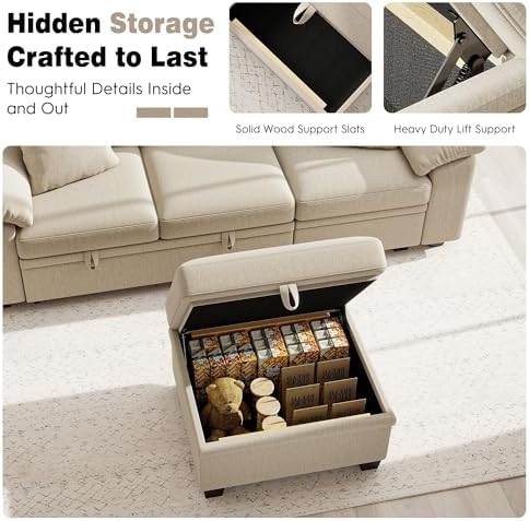 Ihanherry 86" Modular Sectional Sofa - Image 6