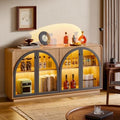 Sideboard Buffet Cabinet with Storage, Credenza Storage Cabinet by Unknown