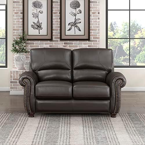 Lexicon Leather Match Couch for Living Room by Lexicon