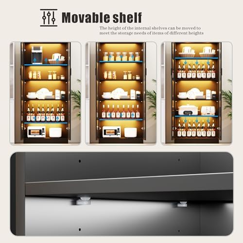 Dystler 5-Tier Display Cabinet - Image 4
