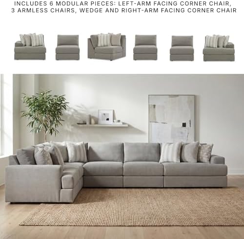 Signature Design by Ashley Avaliyah 6-Piece Modular Sectional - Image 5
