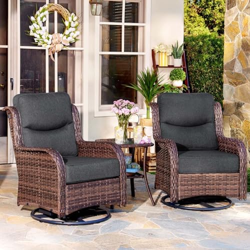 HILLGA 3-Piece Luxury Patio Furniture Set by HILLGA