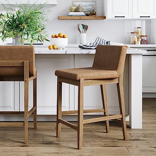 Nathan James Gracie Modern Counter Height Bar Stool by Unknown