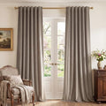 StangH Camel Beige Velvet Curtains Extra by StangH