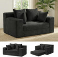 cidludto Boneless Couch Loveseat Sleeper, Convertible Sofa Bed Folding Couch by Cidludto