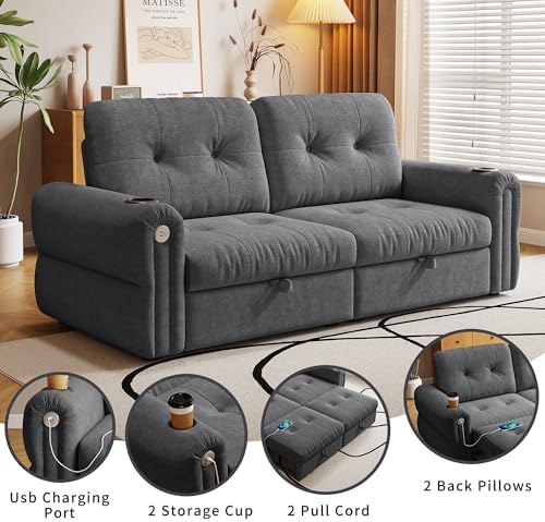 Queen Sleeper Sofa Bed - Image 4