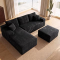 Boneless Couch Modular Sectional Sofa Cloud Couch by Cloud-LikeComfortYouCanFee