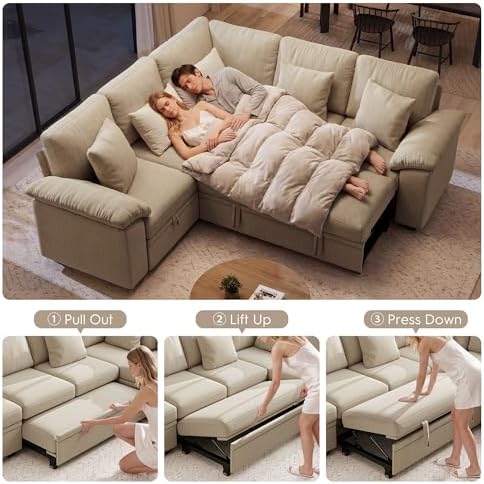 Ihanherry 86" Modular Sectional Sofa - Image 4