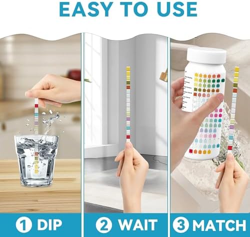 Drinking Water Test Strips, 16 in 1 Well & Tap Water Test Strips 100 Strips - Image 3