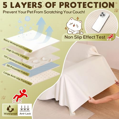 Loiion L Shaped Sectional Couch Cover - Image 5