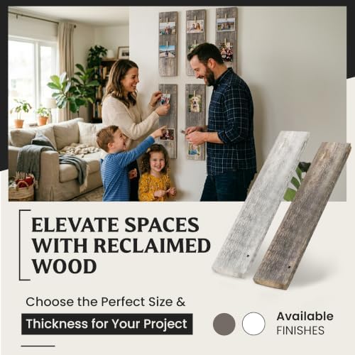 BARNWOODUSA Rustic Farmhouse Reclaimed Barn Wood Bundle, 6 inch Sample Set - Image 6