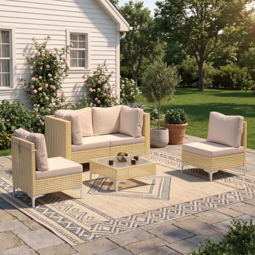 Boho Outdoor Patio Furniture Set by Ophelian