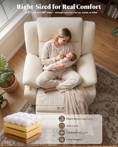 Nursery Rocking Chair w/ Adjustable Armrests - Image 5