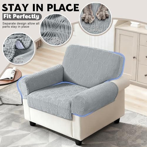 VANSOFY Stretch Couch Cushion Covers - Image 4