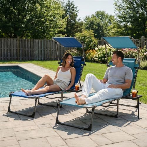 FUNDANGO 400lbs Heavy Duty Tanning Chair - Image 2