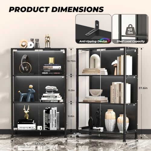 VersionTECH. 3-Tier Display Cabinet - Image 2