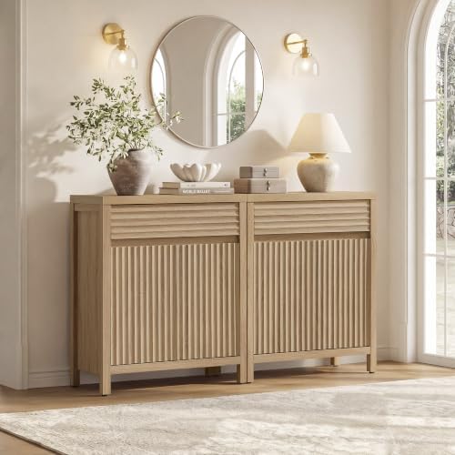 SICOTAS 58" Fluted Buffet Cabinet - Image 6