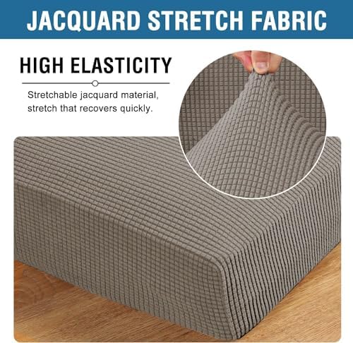 H.VERSAILTEX Super Stretch Individual Chaise Cover Sectional Couch Covers - Image 4