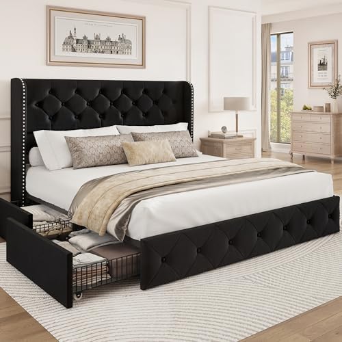 BRELTAM Queen Size Bed Frame by Breltam