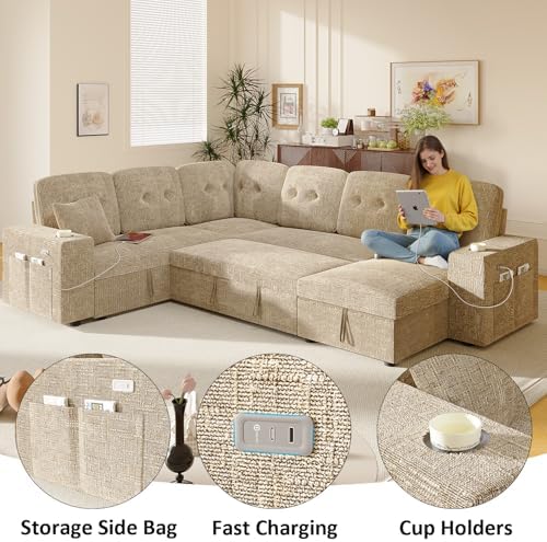 Modular Sectional Sleeper Sofa - Image 5