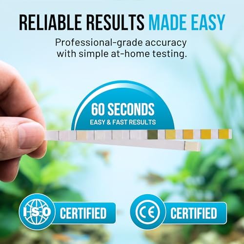 Aquarium Test Strips 11 in 1 | 150 Strips | Tests pH, Nitrite & More | - Image 5