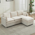 80" Sectional L Shape Sofa by Abbrevi
