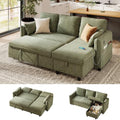 83" L Shaped Sleeper Sofa Bed, Pull Out Sectional Couches by kakuboohi