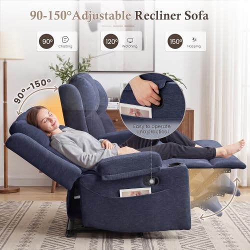 Recliner Loveseat, Double Recliner Loveseat - Image 3