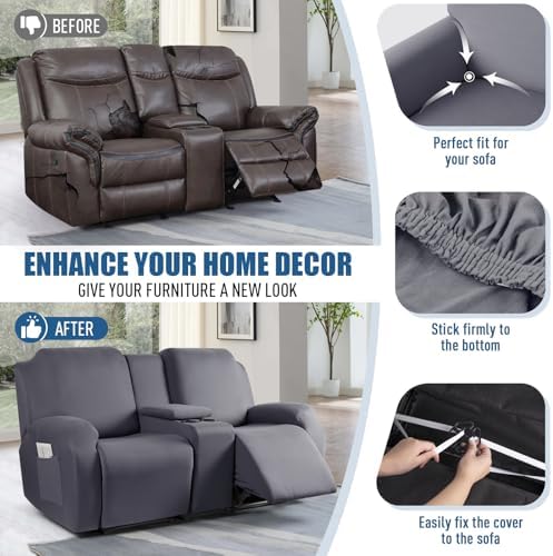 TAOCOCO Reclining Loveseat - Image 5