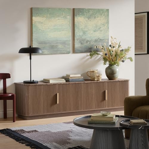 win2win 67" Fluted TV Stand - Image 6