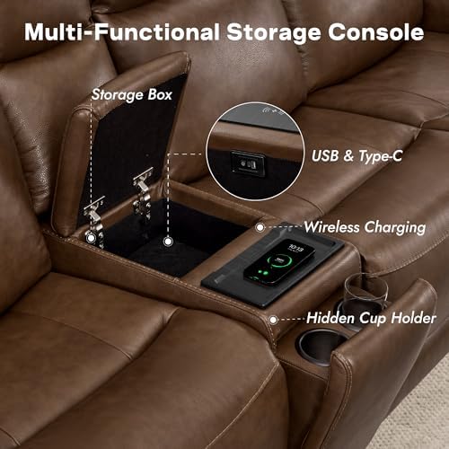 Watson & Whitely Power Recliner Sofa 3 Seat - Image 4