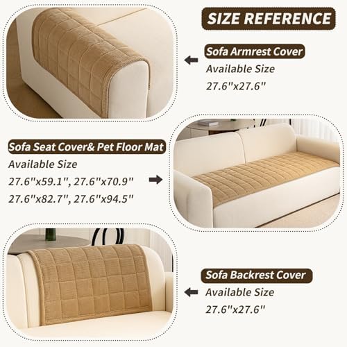 Couch Covers for Dogs, Non Slip Washable Pet Couch Covers for Sofa - Image 3