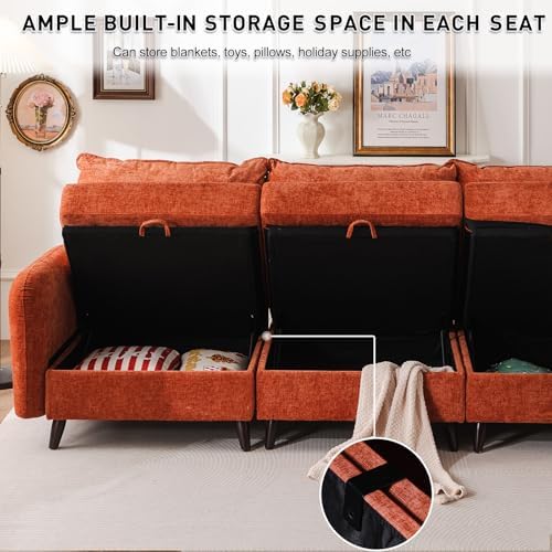 Rexulqo 104'' Modular Sectional Sofa - Image 3