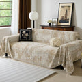 MEETSKY Boho Couch Cover for 2 Cushion Couch Sofa, Chenille Sofa Cover for by MEETSKY