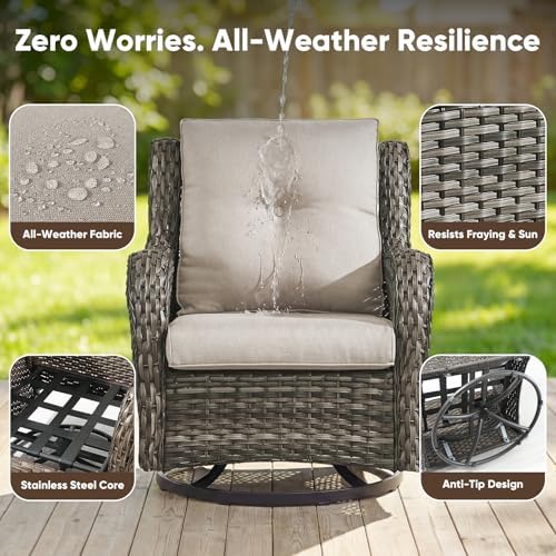 Belord 3 PCS Patio Furniture Set - Image 3