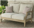 Signature Design by Ashley Clare View Outdoor Loveseat by Unknown