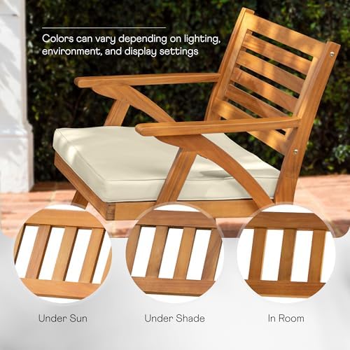 IDZO Sauvage 3-Piece Acacia Wood Outdoor Bistro Set - Image 6